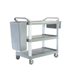 DaoSheng Commercial 3 Tiers Plastic Kitchen Trolley