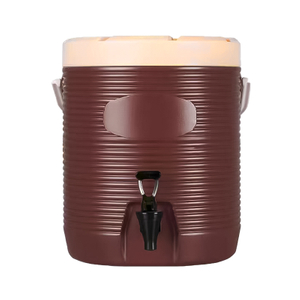 DaoSheng Brown Hot Cold Water Jug Beverage Dispenser