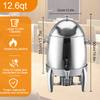 DaoSheng 12L Large Capacity Coffee Chafer Urn