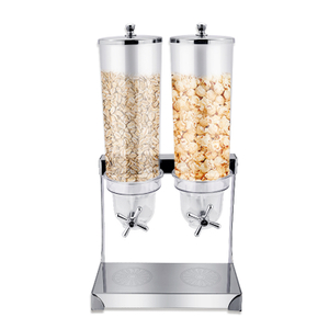 DaoSheng 3.5L*2 Double Heads Dry Food Dispenser