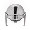 DaoSheng 6L Stainless Steel Round Roll Top Buffer Server Chafing Dishes