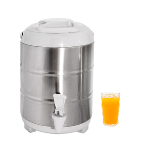 DaoSheng Silver Cold and Hot Tea Dispenser with Spigot