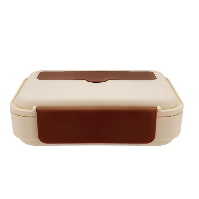 DaoSheng Off White 1L Tiffin Lunch Box