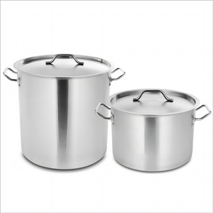 DaoSheng Stainless Steel Lid Pot With Riveted Handles