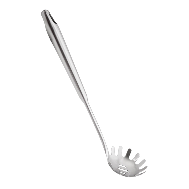 DaoSheng Stainless Steel Spaghetti Spoon with Teeth