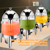 DaoSheng 3 Gallon Drink Dispenser with Ice Core