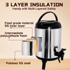 DaoSheng Insulated Cold Hot Milk Tea Container