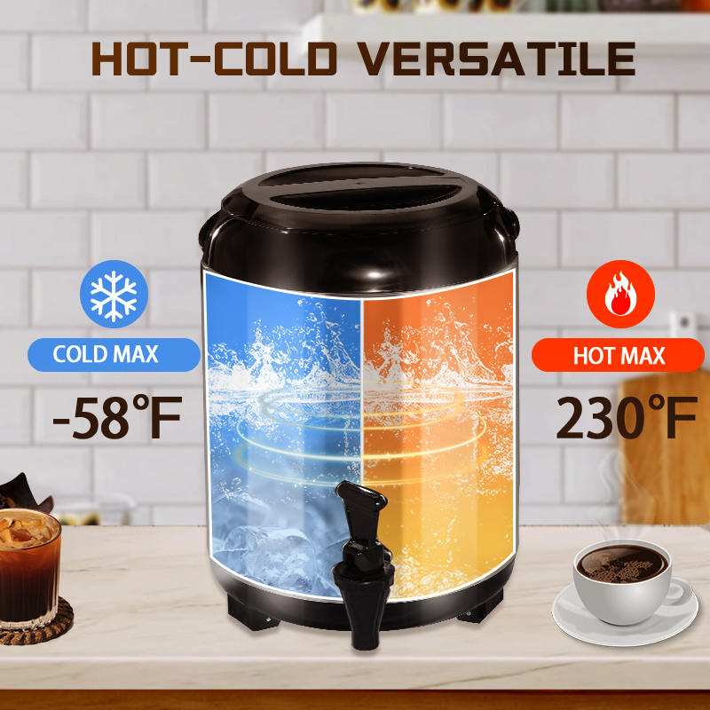 DaoSheng Insulated Cold Hot Milk Tea Container