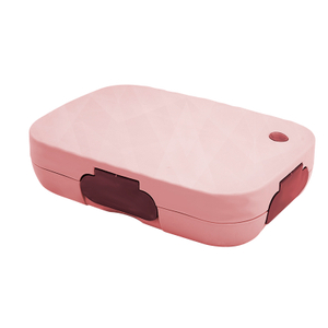 DaoSheng Pink 3 Grid Portable Bento Box