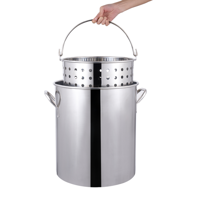 DaoSheng Seafood Boil Turkey Fryer Pot